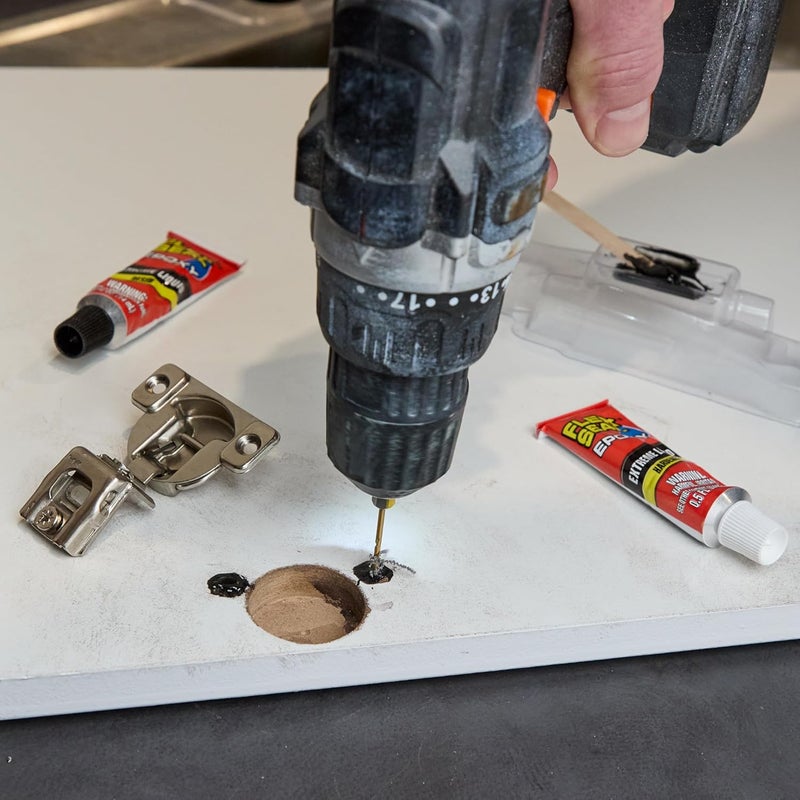 Flex Seal إيبوكسي، سائل شديد، متعدد الأغراض، متين، دائم، محكم ضد الماء، رابطة طويلة الأمد، للاستخدام في السيارات، البحرية، السباكة، المنزل، وإصلاح الأدوات، يجف باللون الأسود، 2 أنبوب: 0.5 أونصة سائلة (14 مل) لكل منهما - Image 3